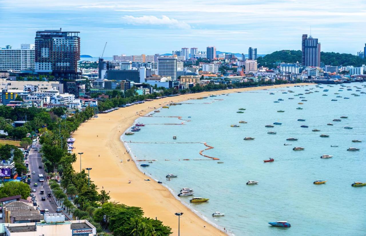 2 Bed Room, Large Living Room @ Central Pattaya Esterno foto